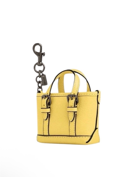 Coach Accessories - Coach Mini Warner Tote Bag Charm